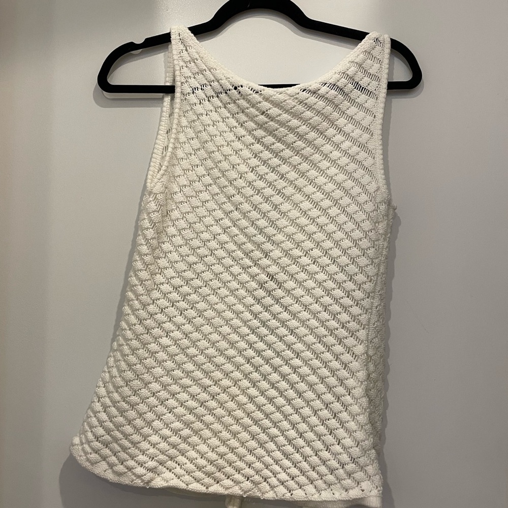 Guiliana sleeveless knit top